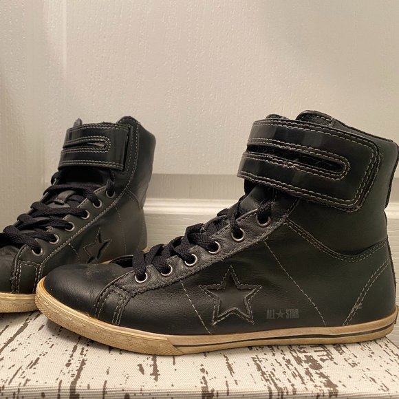 Converse All Star Chuck Taylor High Tops Black - Picture 1 of 14